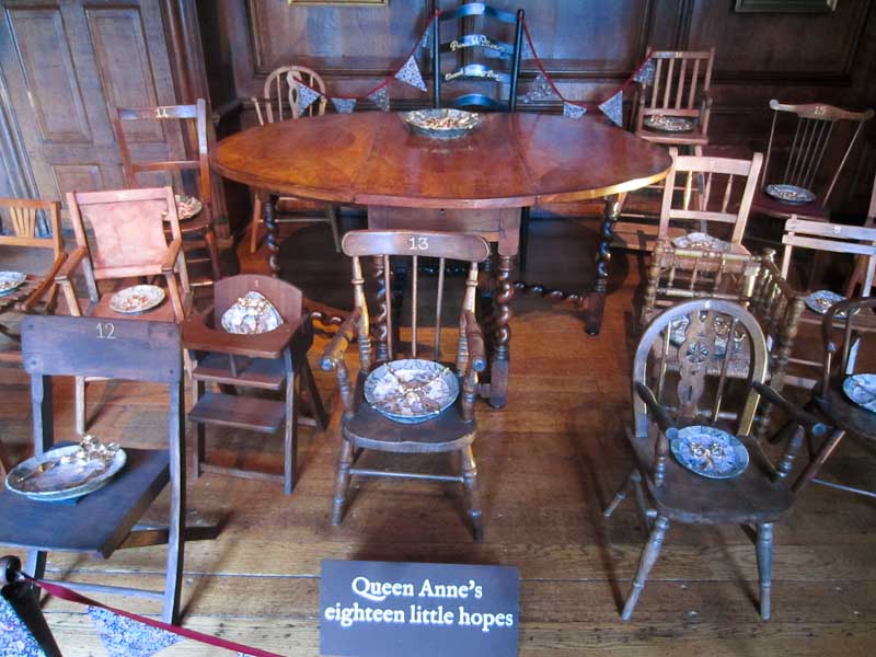 Queen Anne's lost babies, part of A Royal Ruckus