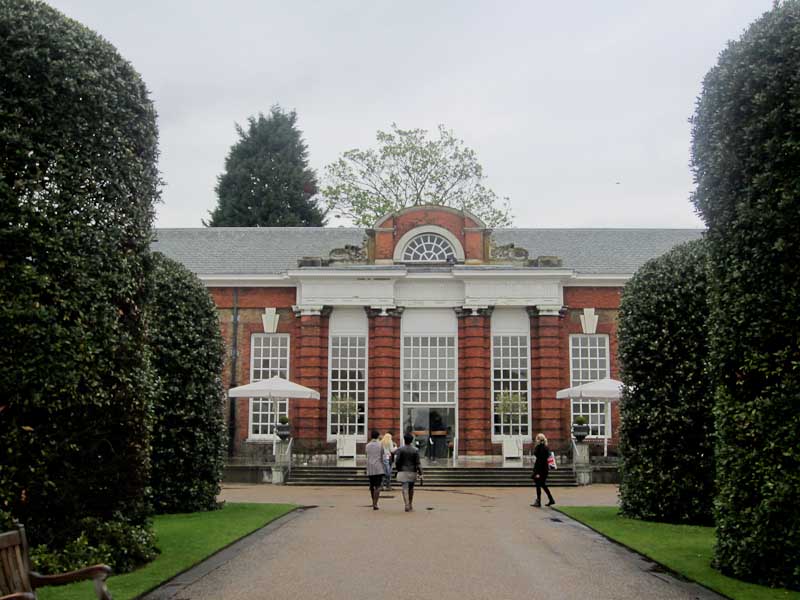 The Orangery, Kensington Palace, a lovely cafe and restaurant