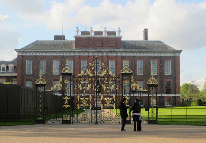 Kensington Palace, understated by most European standards