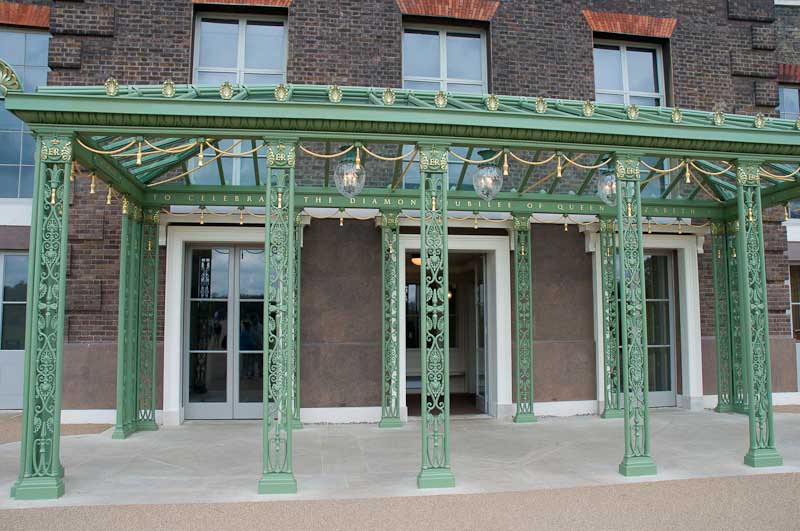 New visitors entrance, Kensington Palace