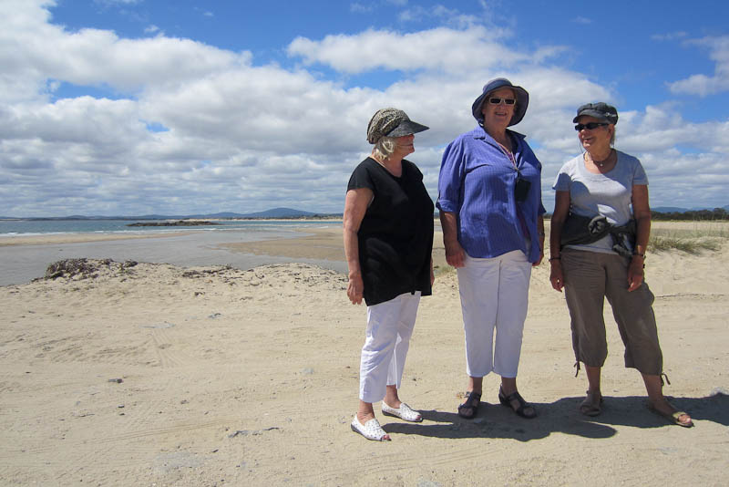Bridport, with Leonie and Ruth