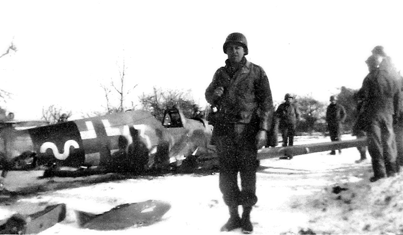 Ray Finholt, photo taken by Tsgt. Raymond G. Wedige