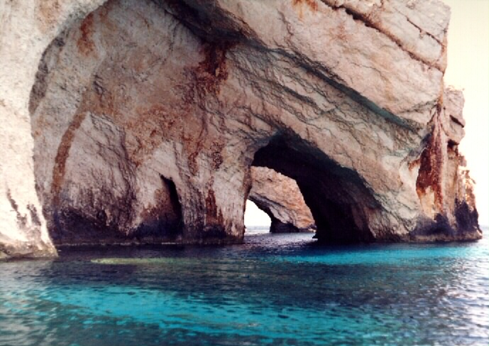 blue cave-Zakynthos