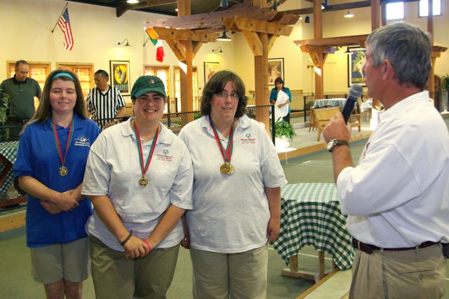 Special Olympics athletes