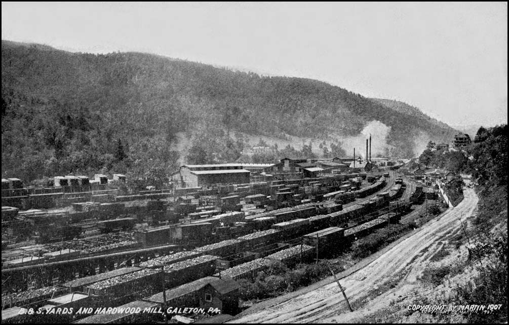 Buffalo & Susquehanna Train Yard, Galeton