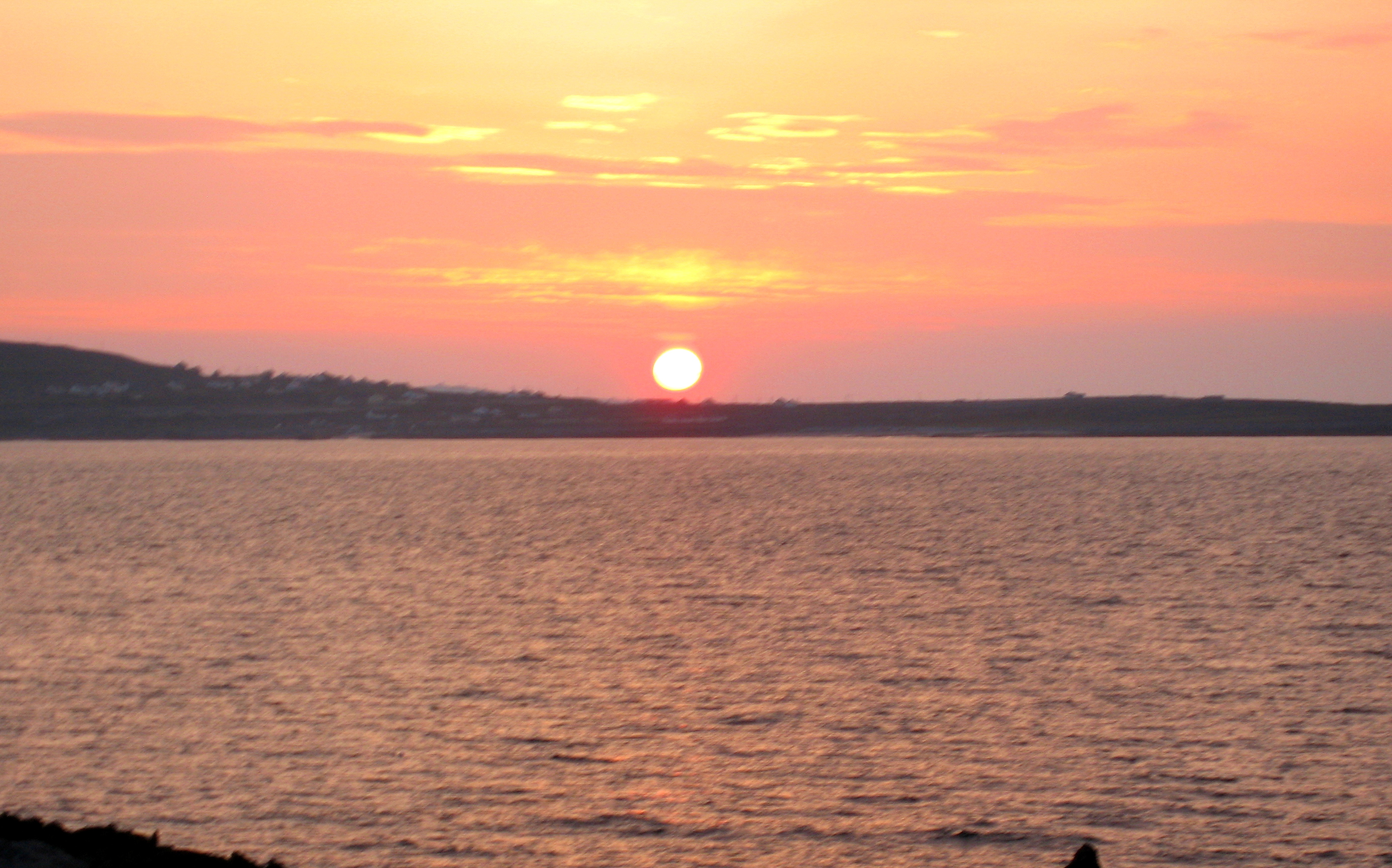 Aran sunset