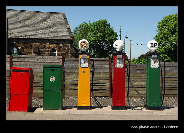 Petrol Pumps, Black Country Museum