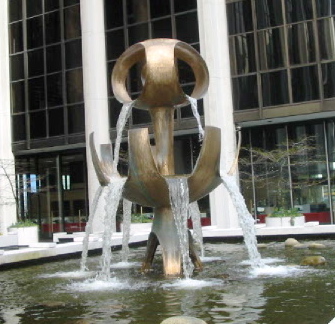 Vancouver water fountain