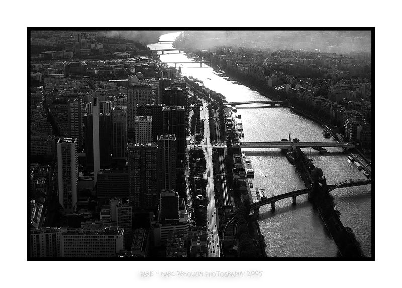 Onto the South/West from Eiffel towers third floor