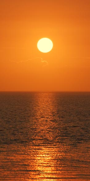 Sun Over Matagorda Bay 28193