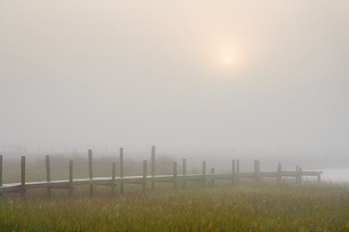 The New Pier Under A Foggy Sun 32003