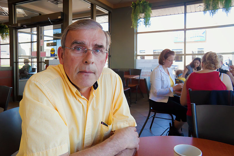 Jim at Tim Hortons 00165