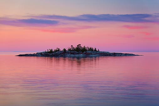 Small Island At Sunrise 20090709