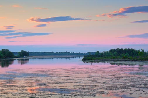 Rideau River At Sunrise 16360