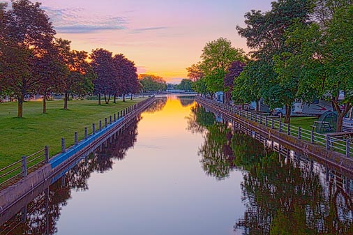 Rideau Canal At Dawn 20100524