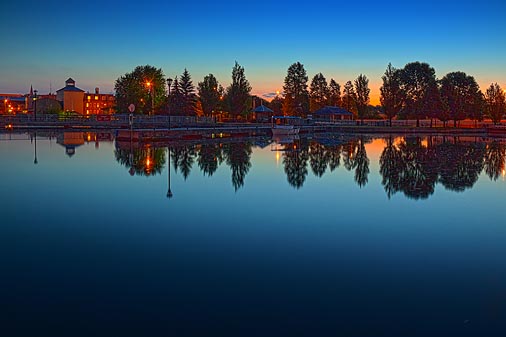 Rideau Canal At Dawn 16450-1