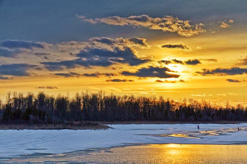 Rideau Canal Sunset 20110225