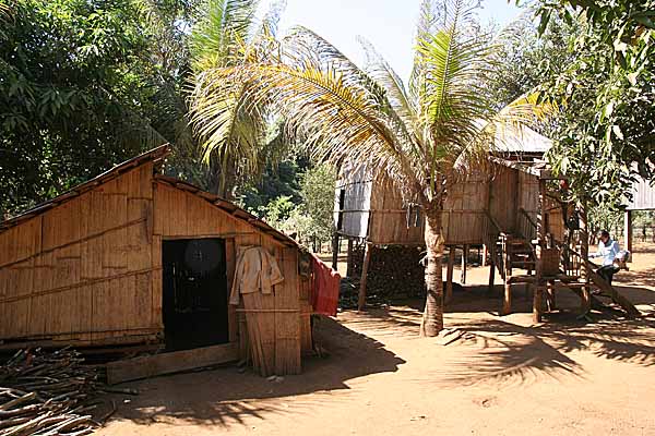 In Kameng village in Ratanakiri Province, Cambodia.