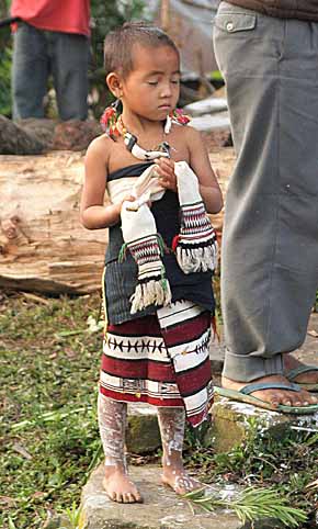 after a sleepless night, North Cachar Hills, Assam, India