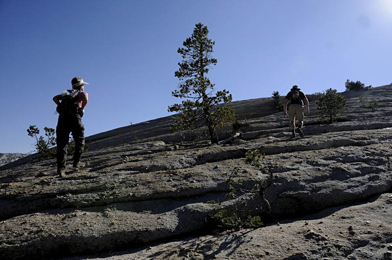 No snow on Lembert Dome