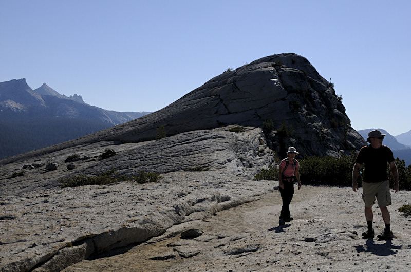 Sherri and John on Lembert Dome