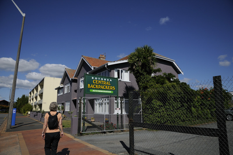Rotorua - Our lodge for the night