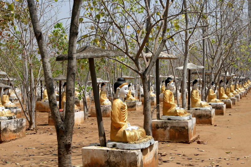La pagode de Bodhi Tahtaung - Monywa