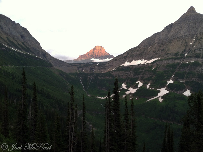 View from Going to the Sun Rd.: Glacier National Park, MT