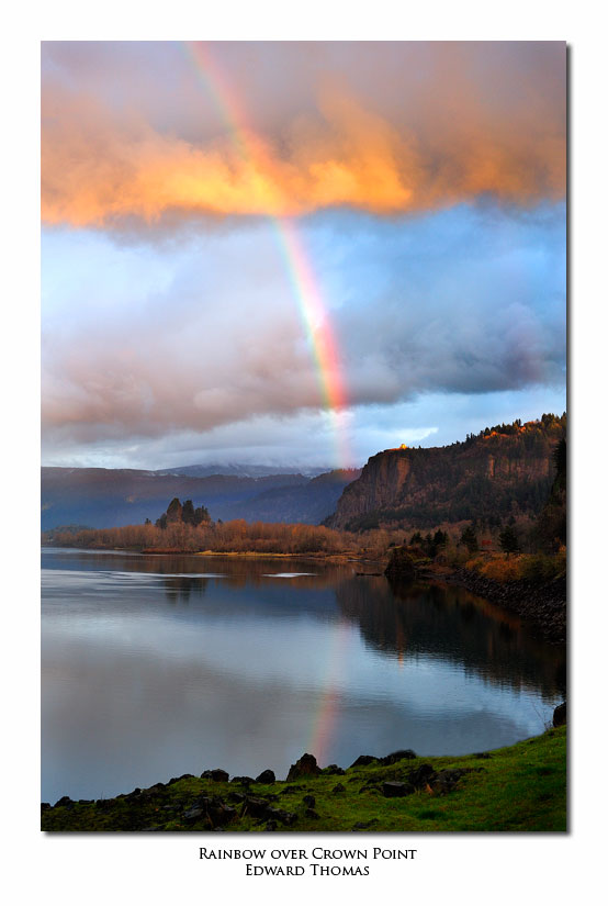 Rainbow over Crown Point