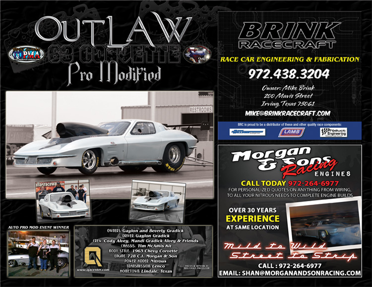 Gaylon Gradick Outlaw Pro Mod 2011Pro