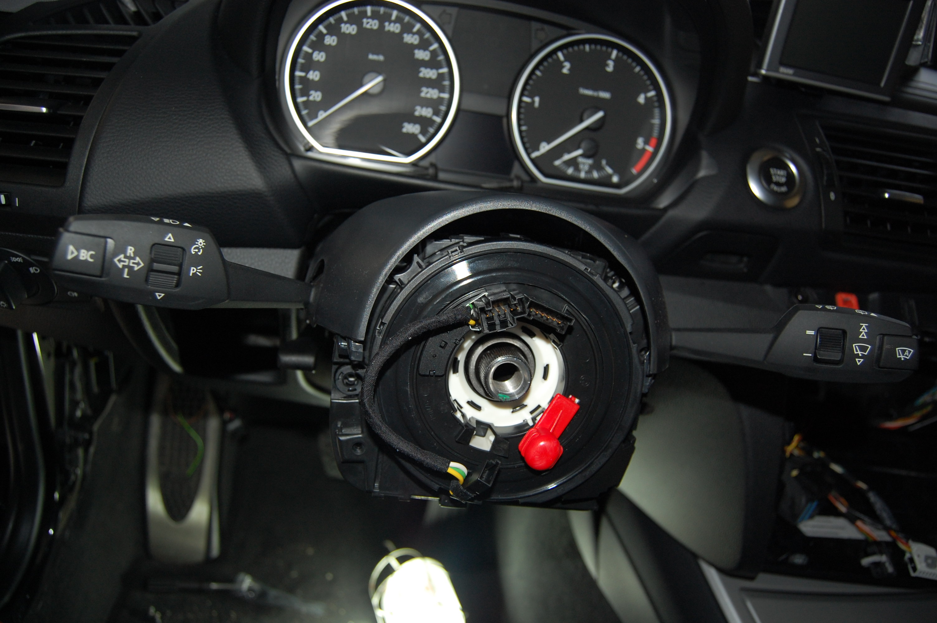 Replace steering wheel hub