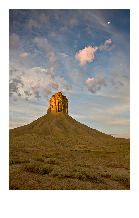 *Sunrise at Chimney Rock*