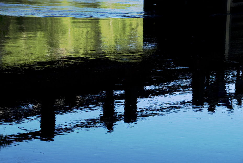 Morning at Swinging Bridge