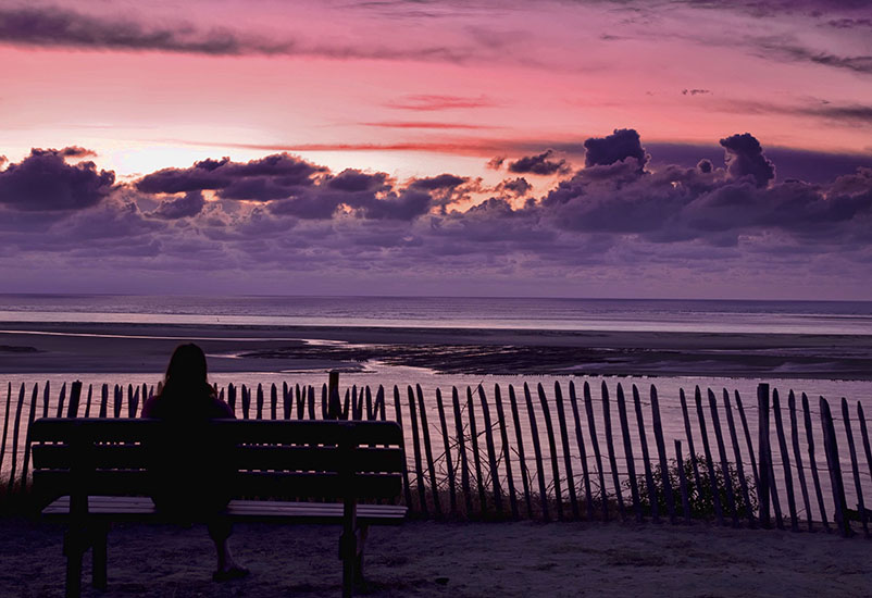The end of the day