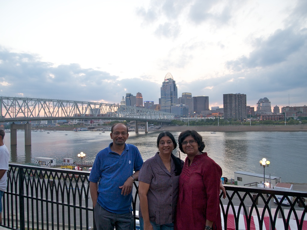 Cincinatti skyline portrait