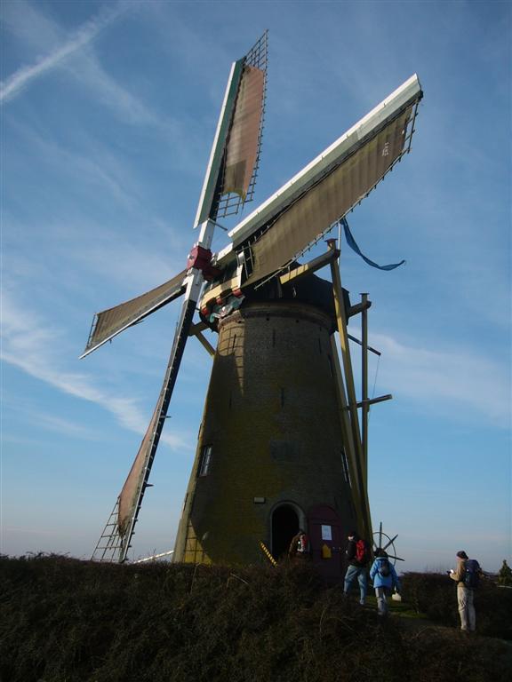 Korenmolen De Kersenboom bij Rijsoord