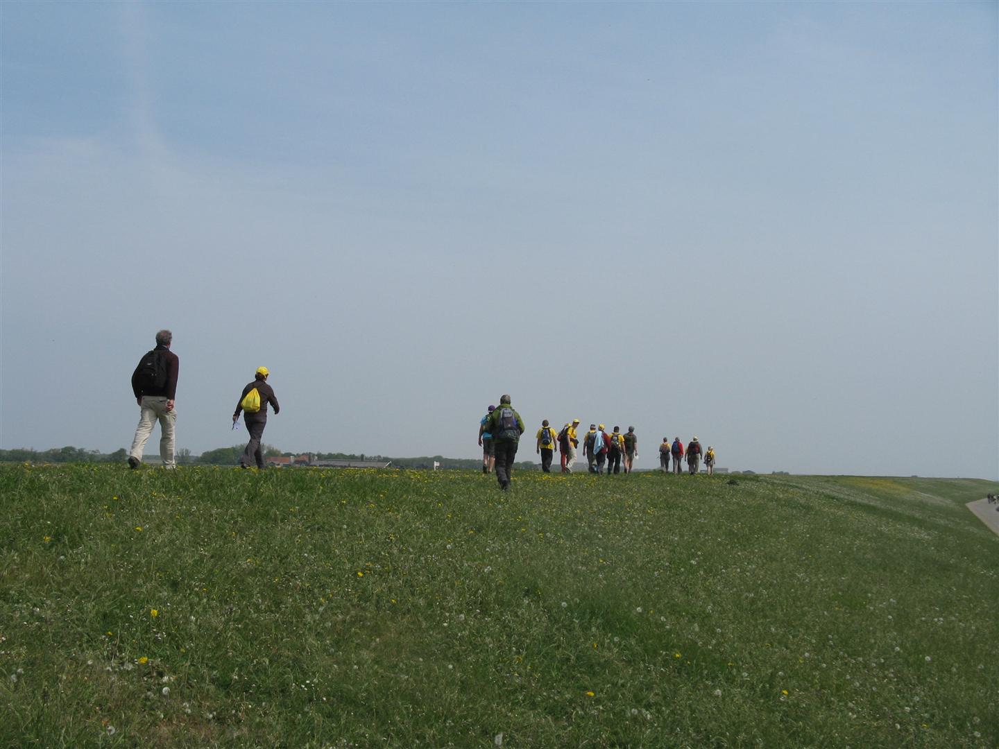 Op dijk van Schiermonnikoog
