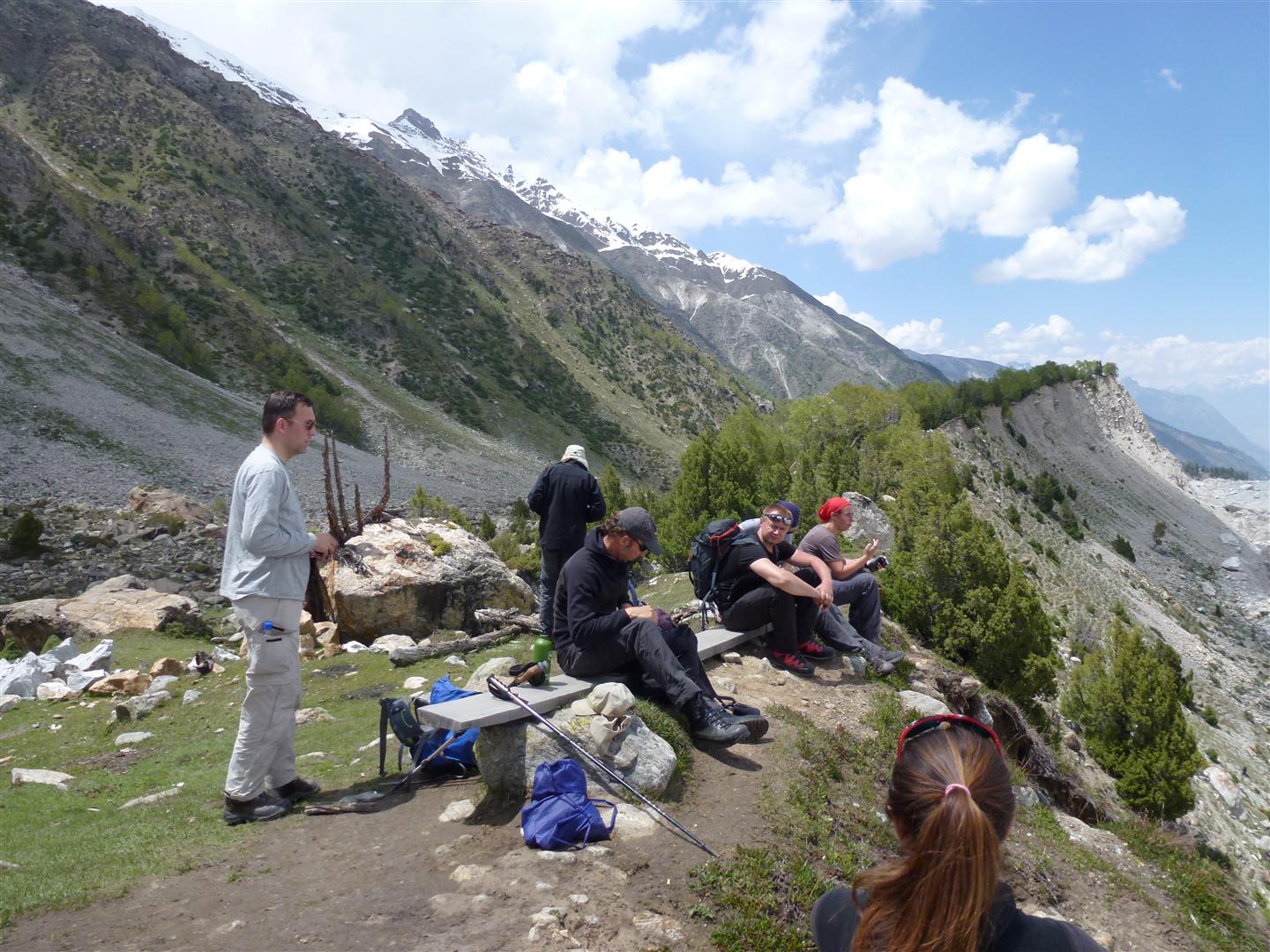 Een van de basis kampen Nanga Parbat