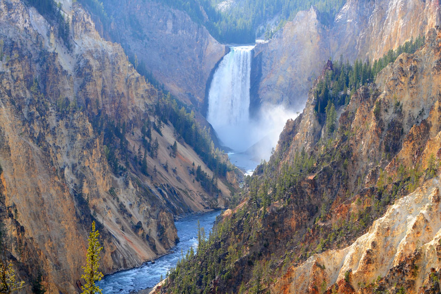 Lower Yellowstone Fall
