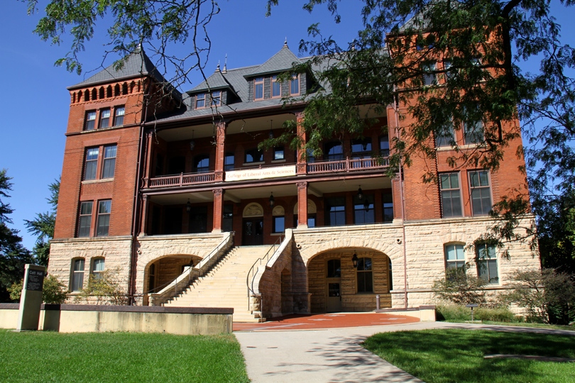 Catt Hall in Full Sun