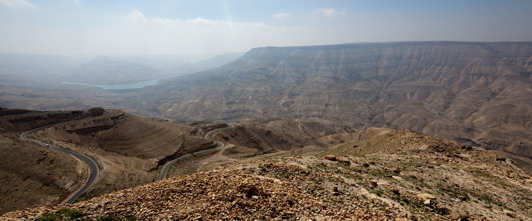 Wadi Al-Mujib Gorge.