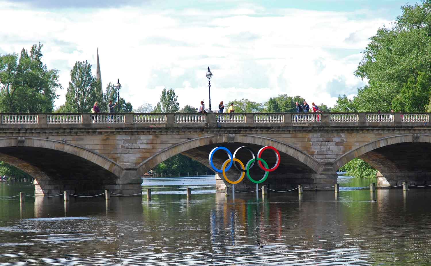 Olympic rings all over!