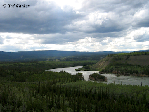 5 Finger Rapids on the Yukon River