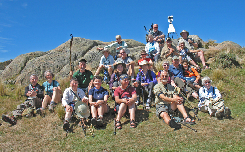 ROAD SCHOLAR HIKING GROUP: ATOP MT. SUNDAY (WHERES GANDOLFS CASTLE?)