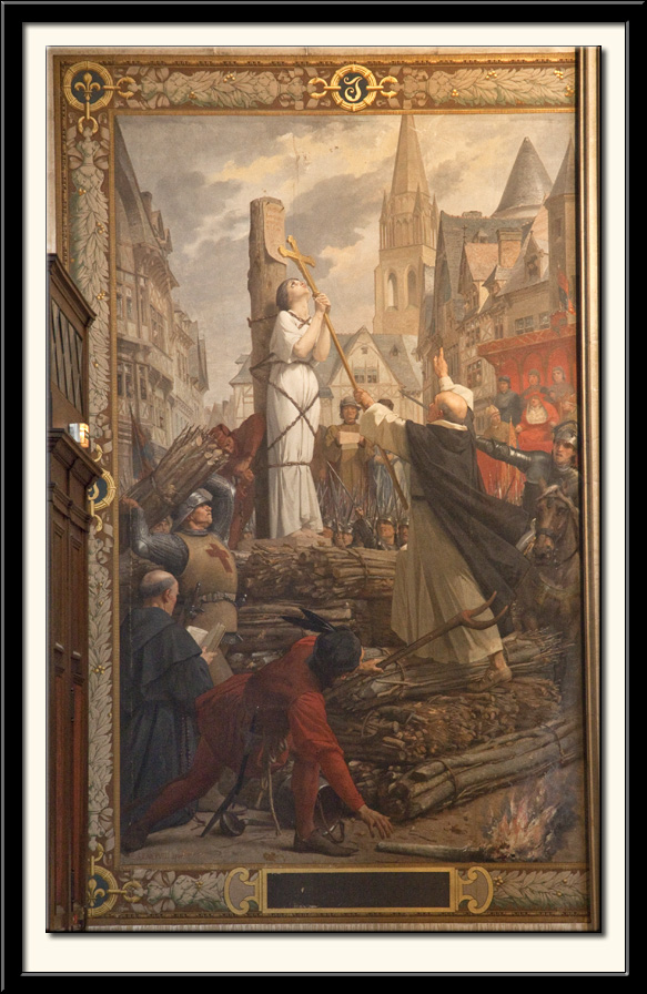 Life of Joan of Arc, 1886-90 (Burned at the stake in Rouen)