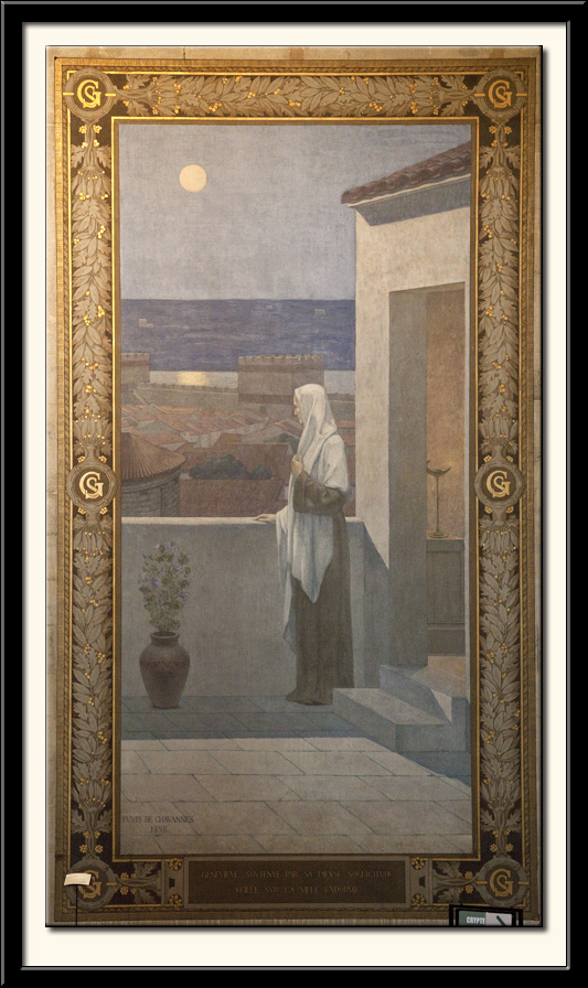 Saint Genevieve watching over Paris, 1889-98