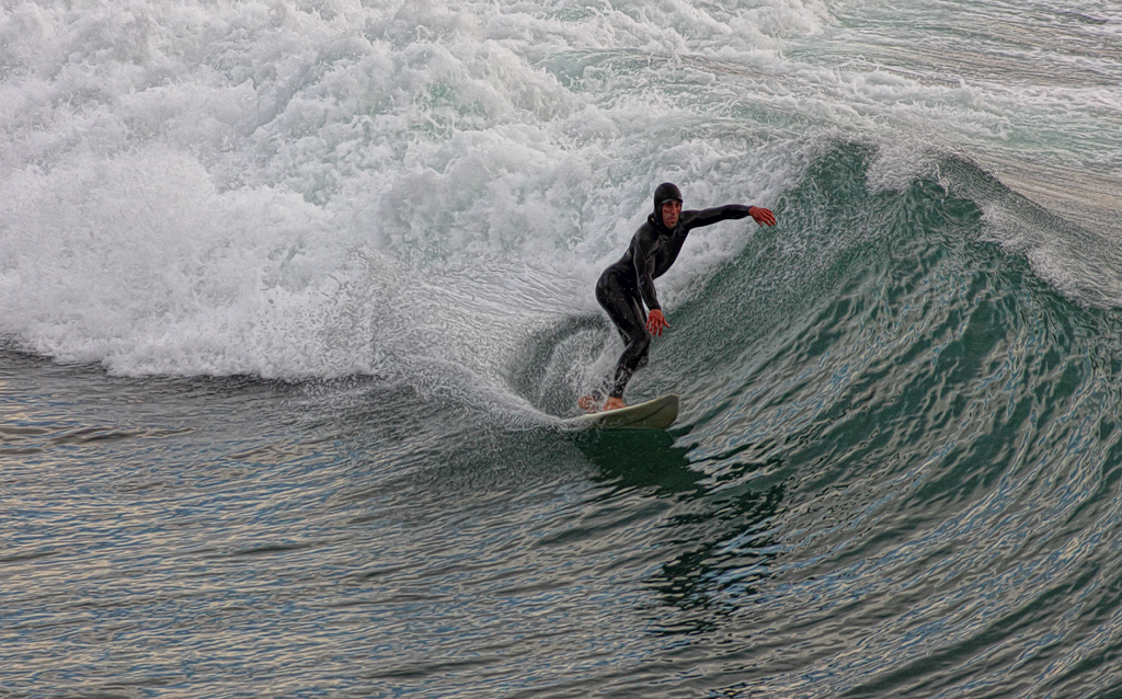 Surfer - Cayucos, California