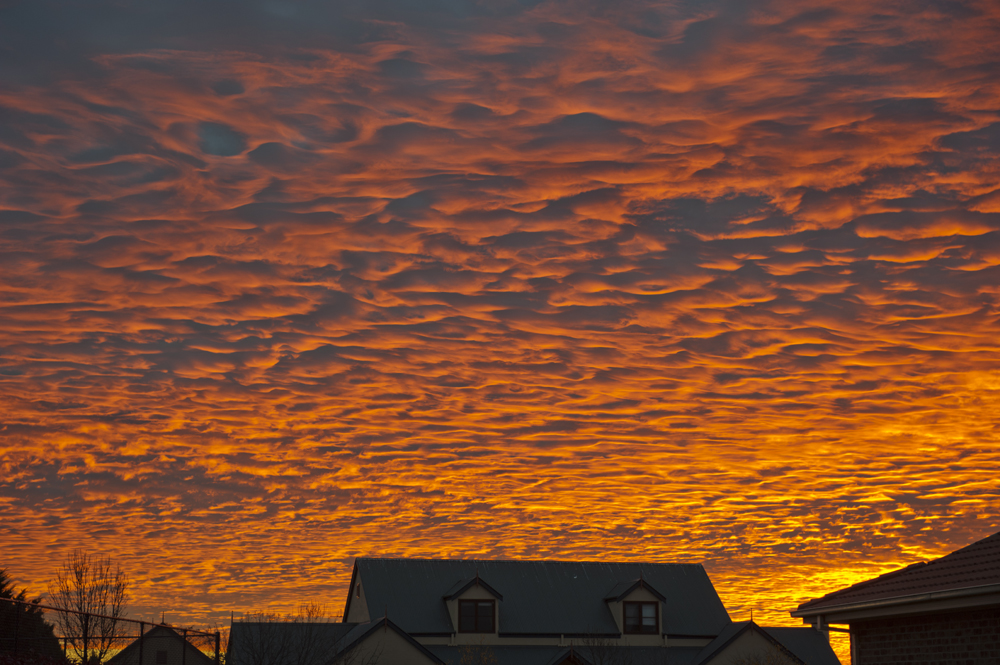 FIRE IN THE SKY OVER GOULBURN NO 6