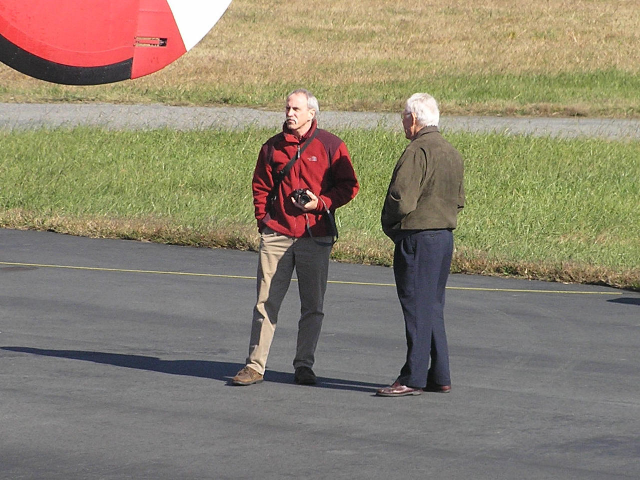 Vets chatting