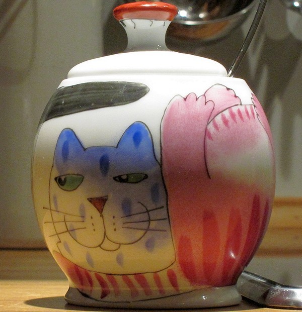 Kitty Sugar Jar